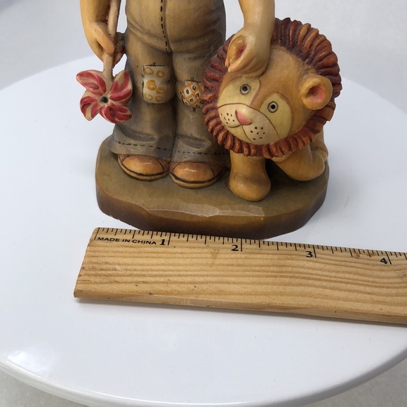 ANRI Tag Along Hand Carved Figurine Made in Italy by Sarah Kay 6.5” 209/4000 - Picture 8 of 14